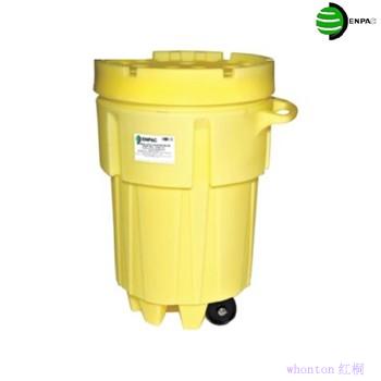 泄漏應(yīng)急桶|ENPAC泄漏應(yīng)急桶_95加侖移動(dòng)式泄漏應(yīng)急處理桶1299-YE