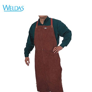 皮焊圍裙|WELDAS蠻牛王咖啡色皮焊護...