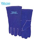 手工電焊手套|WELDAS手工電焊手套_WELDAS彩藍色斜拇指款手工電焊手套10-0160