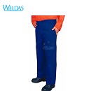 電焊服|WELDAS藍色時款工作褲33-9700