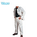 電焊服|WELDAS白色阻燃工作褲33-9900