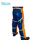 皮焊服|WELDAS單前幅金黃色皮焊服工作褲44-2436