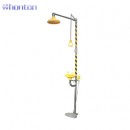 洗眼器|復(fù)合式洗眼器_不銹鋼腳踏式洗眼器BD-550A