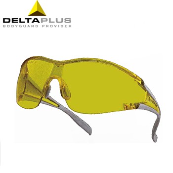 防護眼鏡|Delta時尚全貼面圓弧款黃色...
