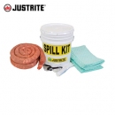 溢漏應急套裝|小桶應急套裝_Justrite 19L套裝有害物質型83626