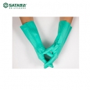 SATA手套|世達(dá)手套_丁腈植絨里防化手套SF0402