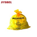 西斯貝爾sysbel黃色中號生化垃圾袋10個裝SYB010S